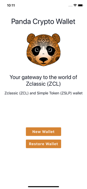 Panda Crypto Wallet