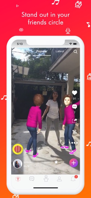 TaDa Time - 3D AR Messenger(圖6)-速報App