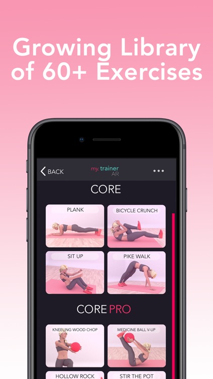 my.trainer AR: fitness coach