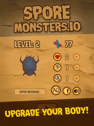 Screenshot 2 Spore Monsters.io Idle Crab iphone