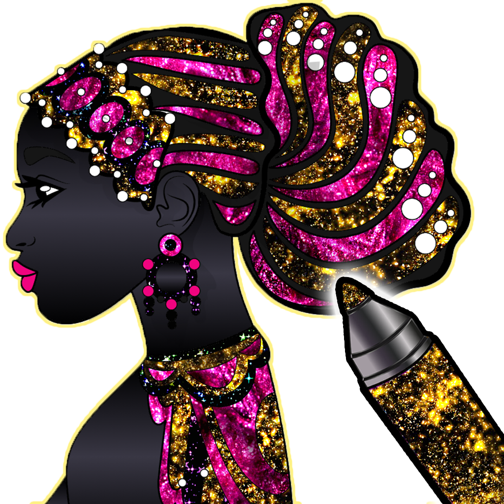 AntiStress Adult Coloring Book App Icon