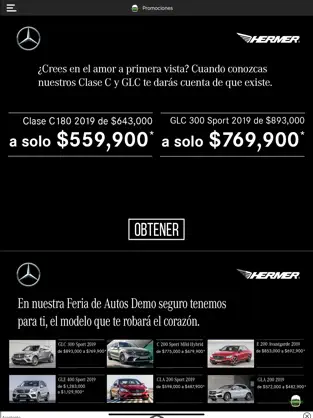 Captura de Pantalla 1 Mercedes-Benz Hermer iphone