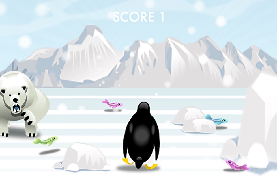 Penguin 3D Arctic Runner LT screenshot 3