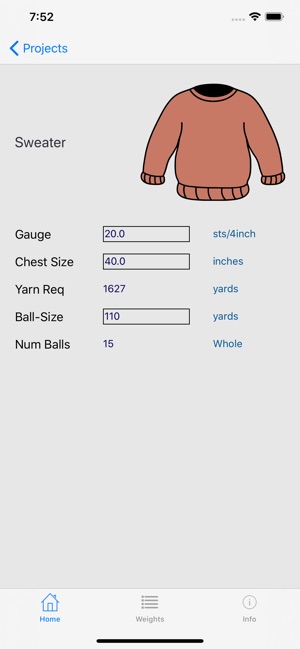 Knitting Yarn Calc Pro(圖2)-速報App