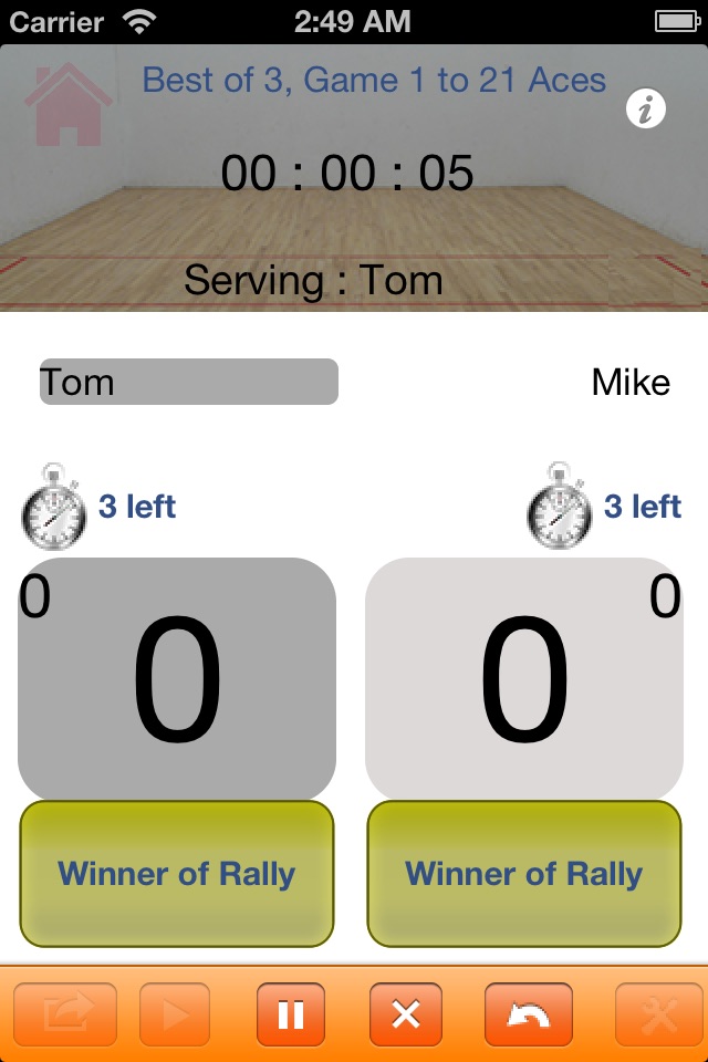 Handball Scoreboard screenshot 3