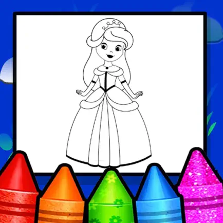 Princess Coloring Drawing Book Cheats