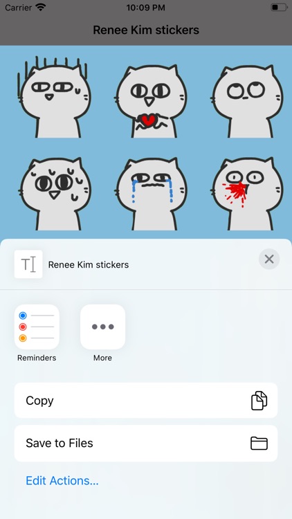 Renee Kim stickers screenshot-3