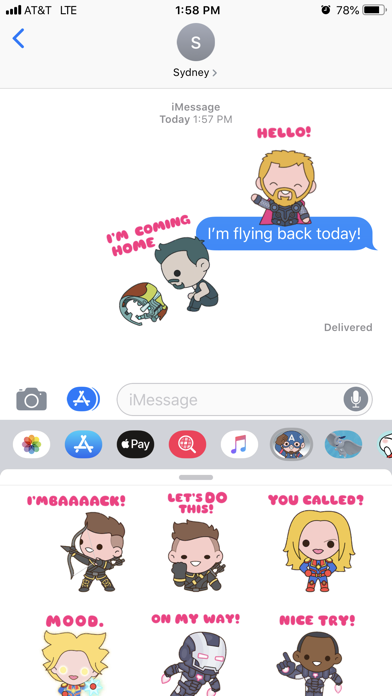 How to cancel & delete Avengers: Endgame Stickers from iphone & ipad 4
