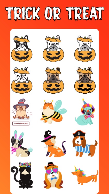 Halloween Puppy Dog Sticker IM