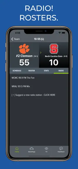 Game screenshot NC State Football App apk