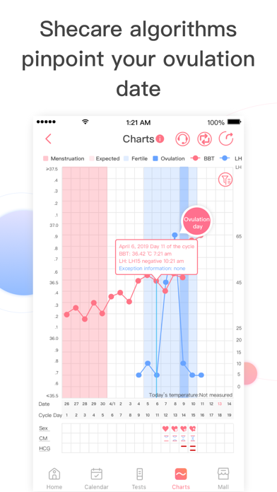 孕橙-备孕助手和排卵期计算器 screenshot 2
