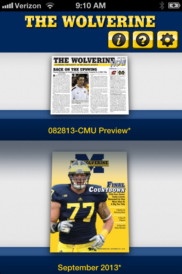 The Wolverine Magazine screenshot 4