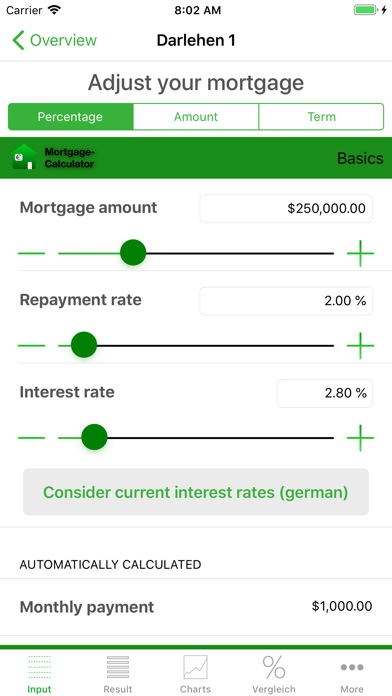 How to cancel & delete Mortgage-Calculator from iphone & ipad 1