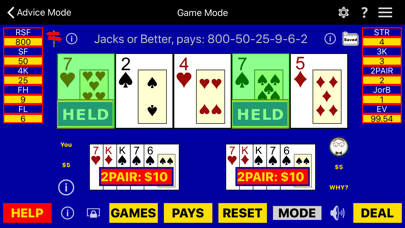 Play Perfect Video Poker Pro+ screenshot 3