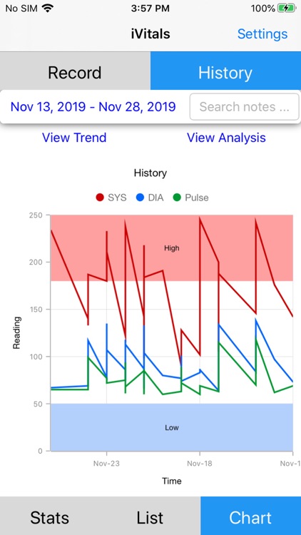 iVitals - Blood Pressure Cloud screenshot-3