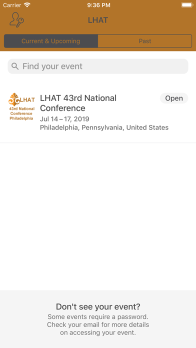 LHAT 47th Conference App screenshot 2