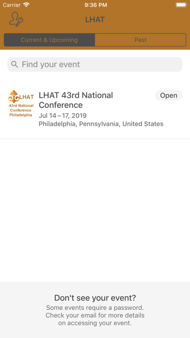 LHAT 48th Conference App screenshot 2