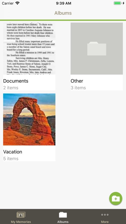 FamilySearch Memories