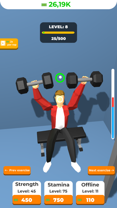 Idle Workout screenshot 3