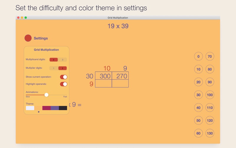 Screenshot #2 pour Grid Multiplication