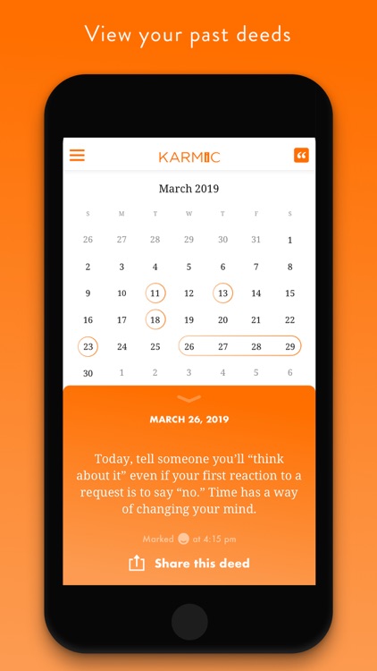KARMiC - A Deed A Day screenshot-3