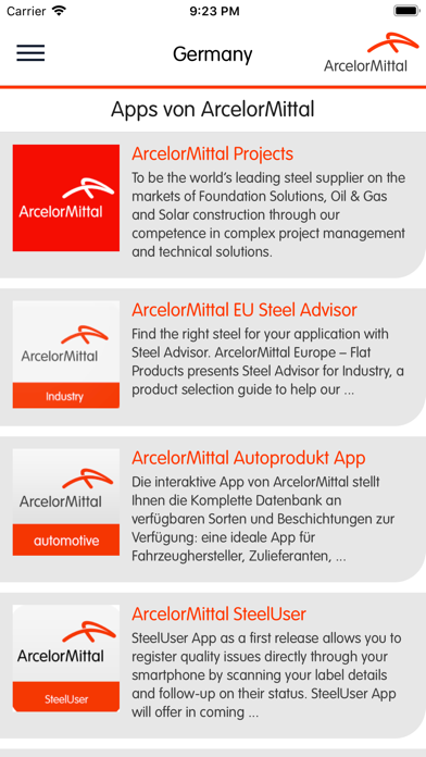How to cancel & delete ArcelorMittal Germany from iphone & ipad 3