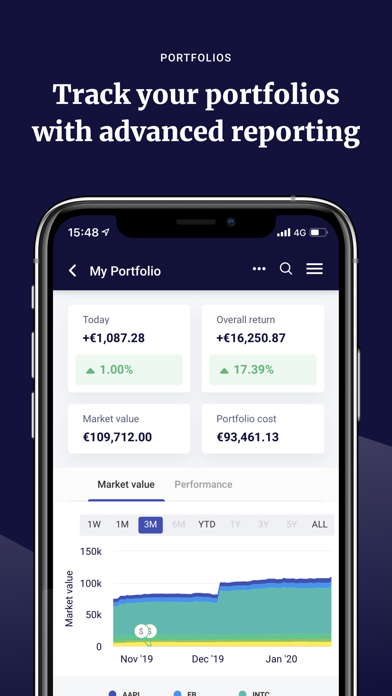 wallmine: Stocks & Bitcoin screenshot 3