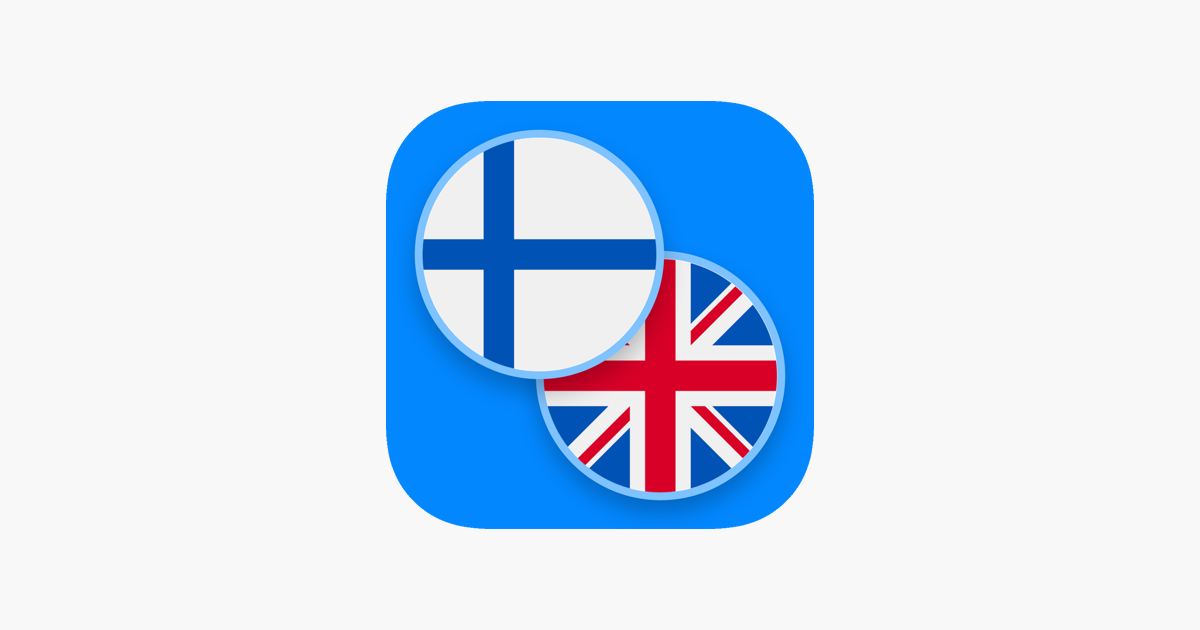 Suomi−englanti sanakirja App Storessa