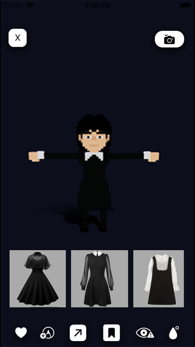 Magic Dress : Wednesday Outfit screenshot 4