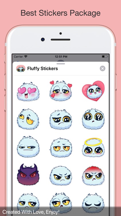 Fluffy Stickers Pack