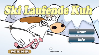 How to cancel & delete Verrückte Ski Laufende Kuh LT from iphone & ipad 1