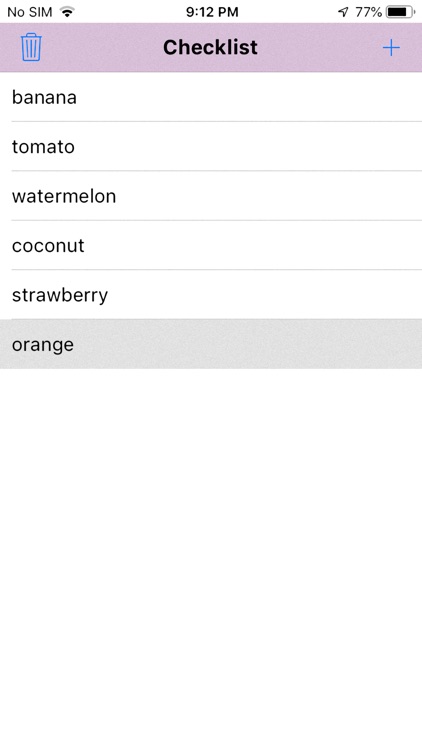 EasyList: To-Do Checklist
