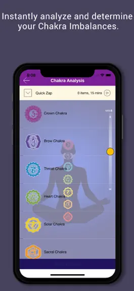 Game screenshot Quantum Chakra Scan apk