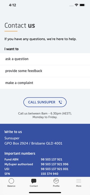 Sunsuper - manage your super(圖2)-速報App