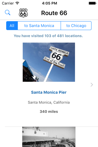 Route 66 Scavenger Hunt - náhled