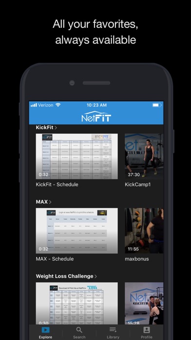 NetFit TV screenshot 3