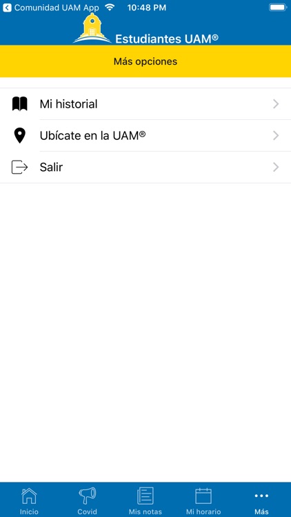 Estudiantes UAM App screenshot-5