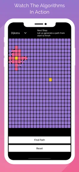 Game screenshot Path Finding Visualization apk