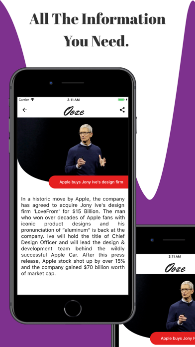 How to cancel & delete Ooze : A new way to news from iphone & ipad 4