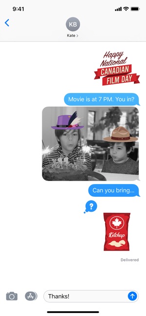 Canadian Film Day Stickers(圖2)-速報App