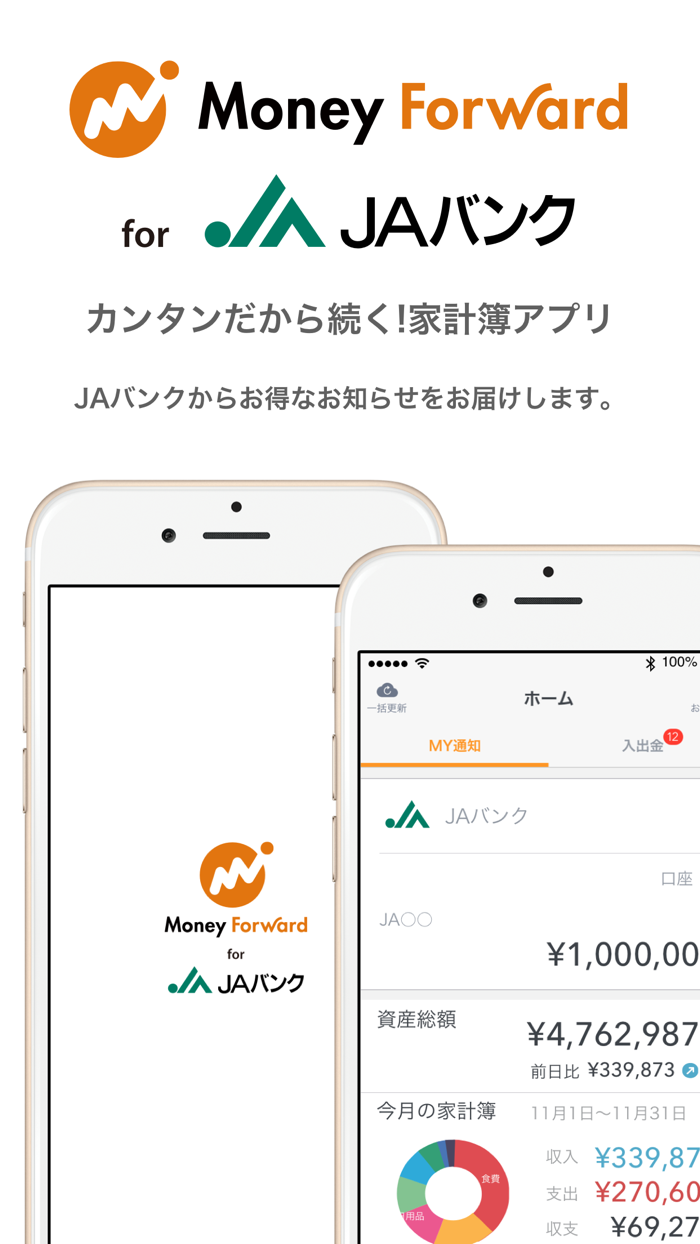 マネーフォワード for JAバンク