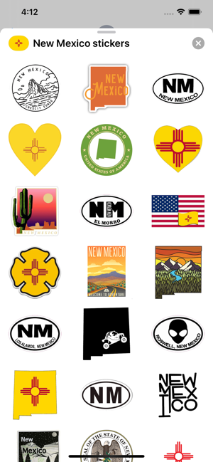 New Mexico emoji USA stickers(圖1)-速報App