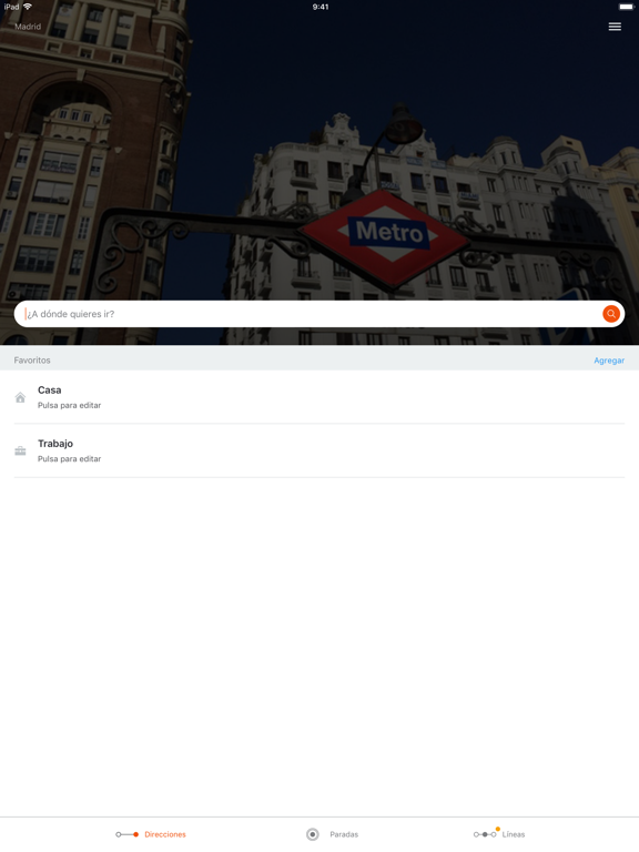 Moovit: Transporte Público iPad Capturas de pantalla