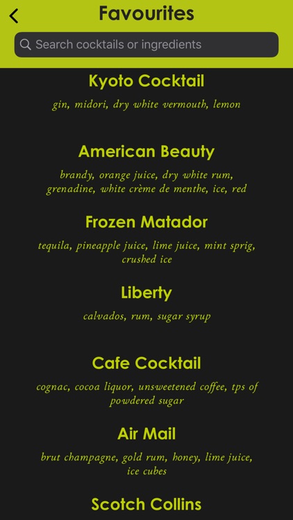 Cocktail Manual screenshot-7