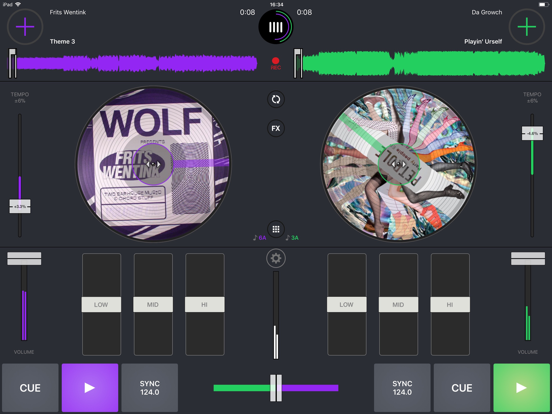 Cross DJ - dj mixer app screenshot