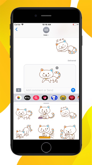 Cat Emoji Sticker screenshot 3