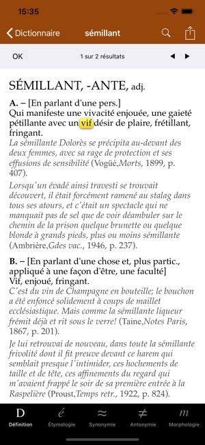 Dictionnaire de français TLFi(圖4)-速報App