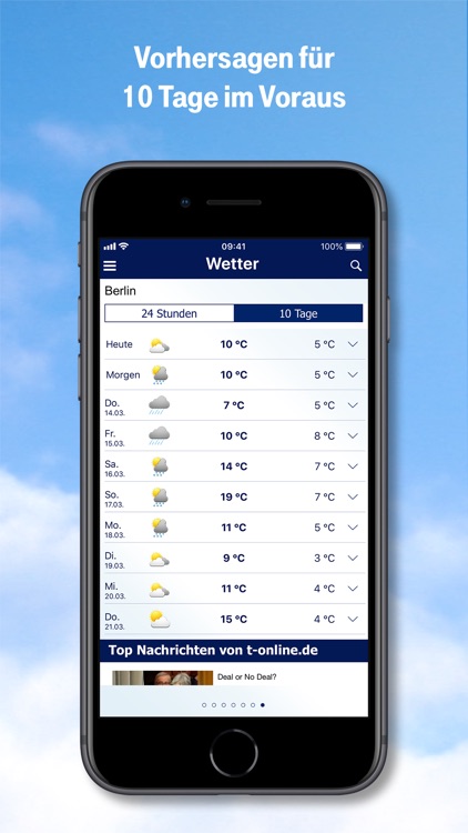 Wetter von t-online.de screenshot-3