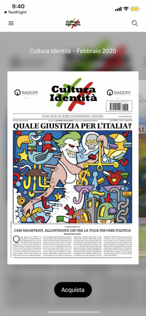 Cultura Identità Magazine