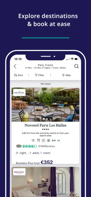 Screenshot 4 Accor All - Reserva hoteles iphone